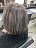 話題の「白髪ぼかしハイライトカラー＋カット＋oggiトリートメント￥14980~