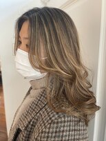 プラスシー(+C)&nbsp;大人のハイライトブランド！白髪ぼかし/グレージュ/脱白髪染め