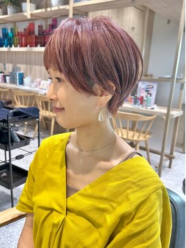 ゼストソエル(ZEST soell) 刈り上げピンクショート