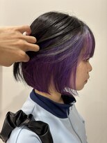 デコラソラン 本川越(DECORA SORAN)&nbsp;ミニボブ×インナーパープル