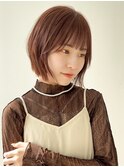 【Lufeli】佐藤有華 切りっぱなし/あご下ボブ/イメチェン