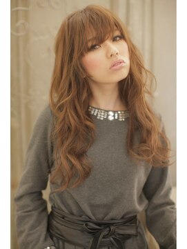 ラヴェ(LAWE.) 魅力的 大人フェミニン☆メルトカラー☆無造作ウェーブ