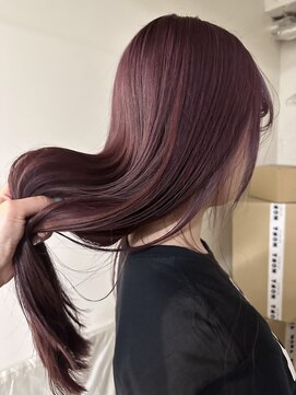 ノラ シブヤ(NORA) 【木原】ピンクブラウンチェリーピンクパープル暖色カラー