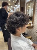 10代20代30代40代マッシュウルフパーマ