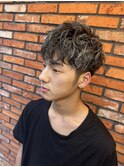 【スペインカール×ホワイトメッシュ】大西陸