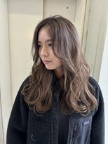 ヘアーデザイン シュシュ(hair design Chou Chou by Yone)&nbsp;白髪ぼかしハイライト/ベージュ/バレイヤージュ/天神カラー