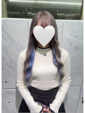 グロウ 渋谷(grow) グレーシルバー×インナーブルー