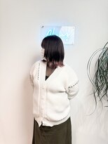 グランツ(GLANZ) グラデーションカラー裾カラーウルフ