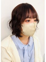 ミドル(MIDDLE)&nbsp;ボブパーマ/ミディアム/ウルフ