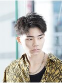 【alpha 新宿】ツーブロック×スパイキーショート