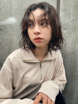 グリーン 町田(green) 【BOB】ボブ/ウルフ/ミディアムパーマ/コテ巻き風パーマ