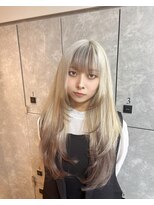 ガルボヘアー 心斎橋店(garbohair)&nbsp;心斎橋×エクステ×デザインカラー