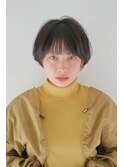 ☆ 似合わせカット ×  暗髪 ☆ひし形マッシュショート ♪