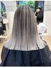 【ダメージ補修をしっかりしたい方向け】シングルカラー+ケアトリートメント