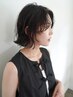 【柔らかくフィットする】似合わせカット＋コスメパーマ＋TR　￥18700→