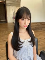 ヘアメイク シュシュ(Hair make chou chou)&nbsp;レイヤーカット　ロングレイヤー　韓国レイヤー　髪質改善