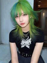 アリートウキョウ(ALLY TOKYO) ハッシュカットシャギーウルフレイヤーカットロングウルフカット