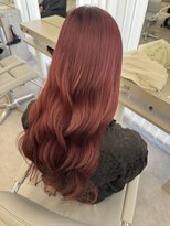 アイトーキョー 名古屋2nd(AI TOKYO)&nbsp;深みのあるレッドカラーxゆるふわウェーブ