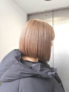 リエート 四条河原町(Lieto) 髪質改善ベージュハイトーンカラー10代20代透明感