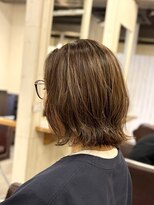アンプリュス リアン(1+ Unplus lien)&nbsp;ハイライトカラーニュアンスベージュくびれヘアショート/亀戸
