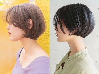 デビュー バイ アミ 北中城(debut by A.M.I)の写真/乾かすだけで思い通りのStyleに*髪質/骨格に合わせたカットで再現性高く,モチも◎[ショートカット/学割U24]