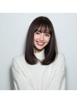 ディアーズ 秋田泉中央店(Dears) ミルクティーブロンド/ダークブルー/デジタルパーマ/秋田駅