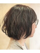 エルアール コウベ(LR KOBE)&nbsp;超高濃度水素ケアカラーナチュラルウェーブボブ【40代50代60代】