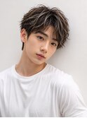 ハイライト×ニュアンスパーマ