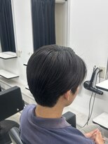 フォース 心斎橋(Force.) センターパート+曲がる縮毛矯正