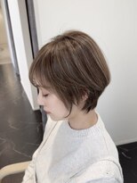 アオ(Ao)&nbsp;Aoスタイル 髪質改善カット ナチュラルハイライト