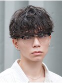 渋谷波巻きシャドウパーマツイスパフェザーパーマルーズパーマ