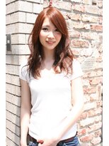 フェリシータ 総持寺店(felicita)&nbsp;ナチュラルカールが大人かわいい甘辛MIXフェミニンセミディ