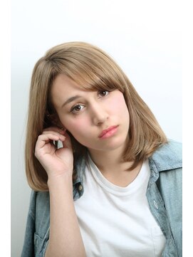 ルカ(Luca) まとまりやすいのにラフ♪な憧れロングボブ