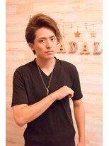 サダル(hair salon Sadal) アップバングアシメパーマ