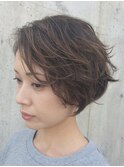 大人ハンサムショート