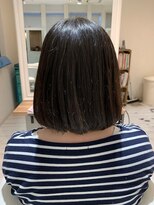 ロワゾ ヘア デザイン(L'OiSEAU HAIR DESIGN) お手入れ楽な内巻きボブ