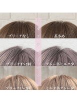 チョビー(Chobii)&nbsp;表参道/グレージュカラー /ケアブリーチ/イルミナカラー/