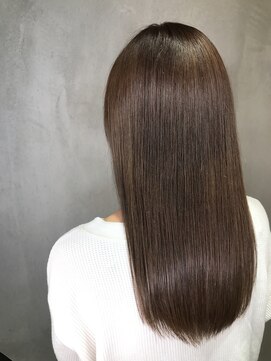 アンダーバーホワイトモデ 河内長野(_WHITE mode) ☆艶髪アッシュ　千代田×河内長野