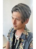 メンズバレイヤージュ☆シルバーグレー