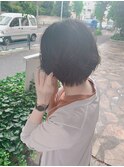 リアルパーマ☆ショートボブセンターパート