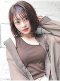 女性感溢れるクールスタイル【藤枝/髪質改善/デザインカラー】