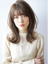 アフロート ルヴア(AFLOAT RUVUA)&nbsp;ふわっきゅっ★【上品くびれレイヤー】透明感モカブラウンカラー