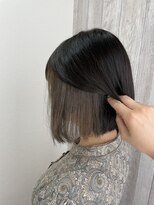 シエル 立川店(CIEL)&nbsp;シルバーベージュ×インナーカラー【CIEL×maki】