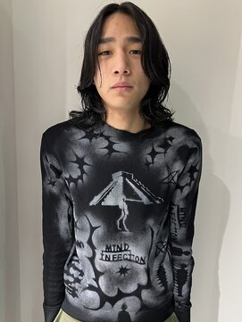 ラミエバイメルト 下北沢(lamie by melt) 村上/メンズミディアムレイヤー メンズパーマ ニュアンスパーマ