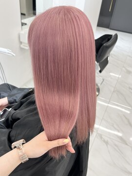 ランテルディ 渋谷(LANTERDIT) 【LANTERDIT】艶髪ハイトーンピンク/ケアブリーチ/Risa