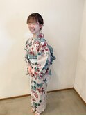 浴衣着付+ヘアセット