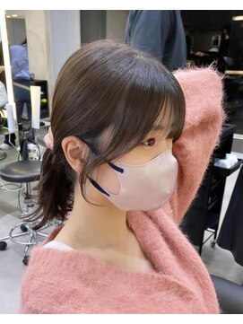 ロンドアヴァントゥス 池袋(Lond aventus) 韓国レイヤー/韓国風/ボブ/髪質改善/黒髪/ブリーチなし〔池袋〕