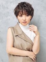 ヘアーサロン ソシエ 二子玉川店 ハイライト/無造作ショート [二子玉川/二子玉川駅]