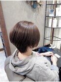 大人ショートボブ