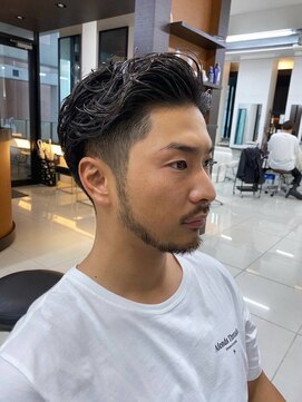 フラッグヘアー 博多駅前店(Flag HAIR) 短髪ツーブロック束感モテる黒髪